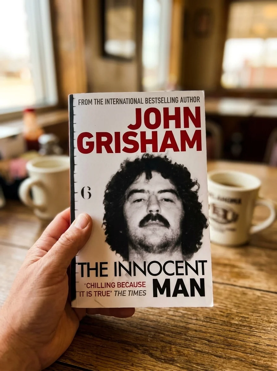 The Innocent Man — Джон Ґрішем, обкладинка