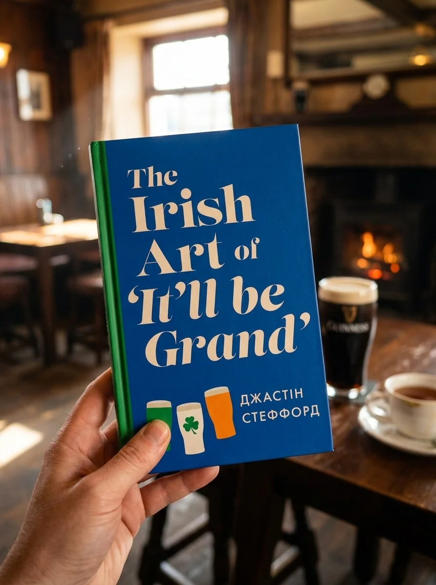 The Irish Art of It'll Be Grand — Джастін Стеффорд, обкладинка