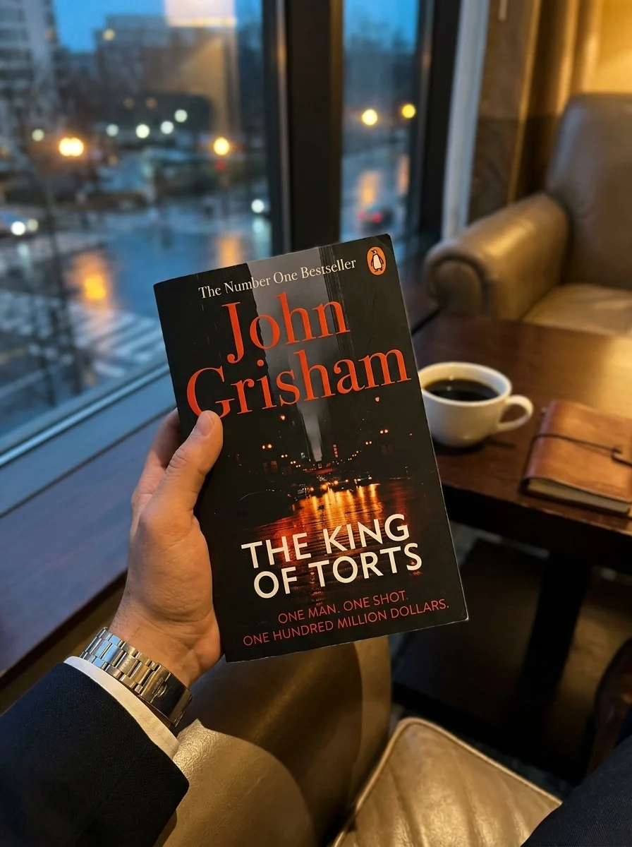 The King of Torts — Джон Ґрішем, обкладинка