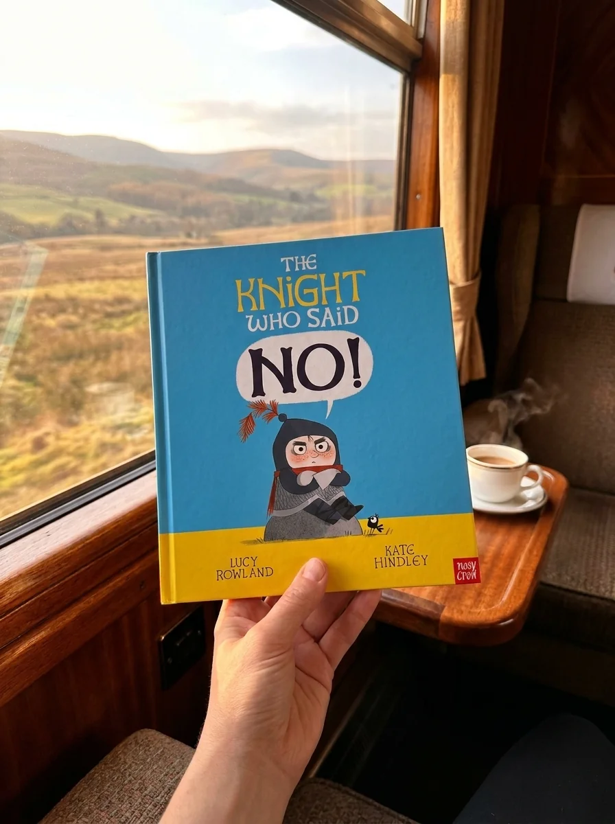 The Knight Who Said No! — Люсі Роуленд, обкладинка