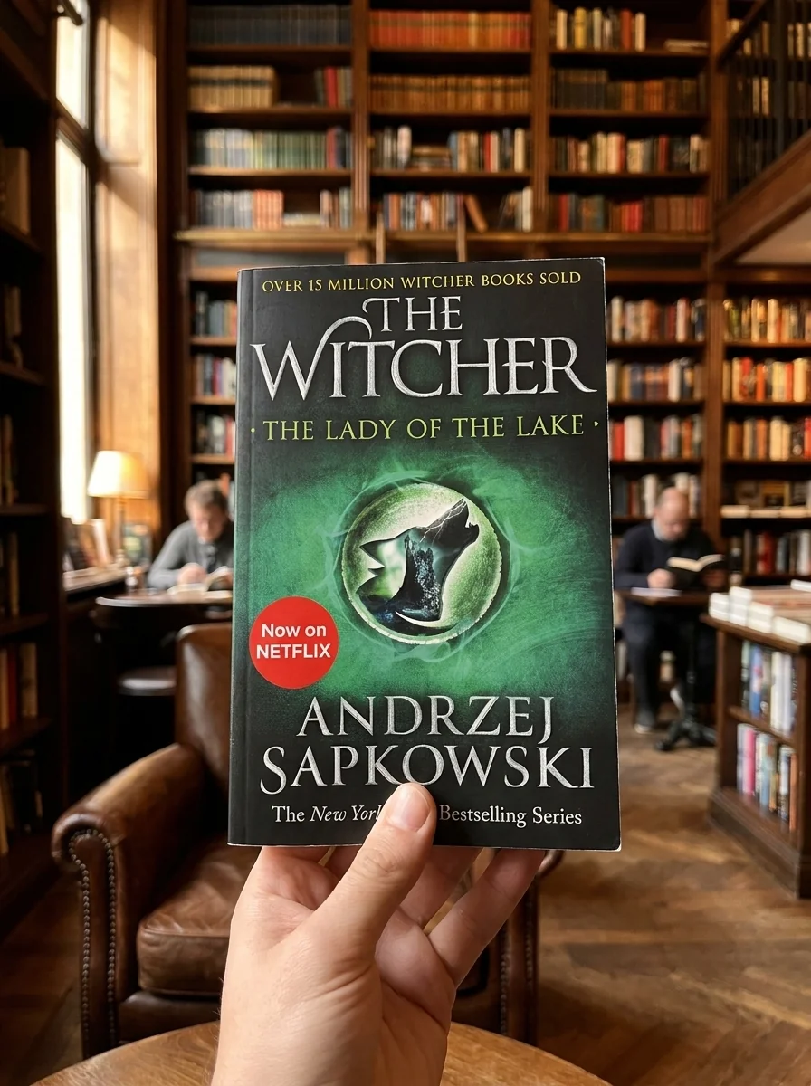 The Witcher. The Lady of the Lake — Анджей Сапковський, обкладинка