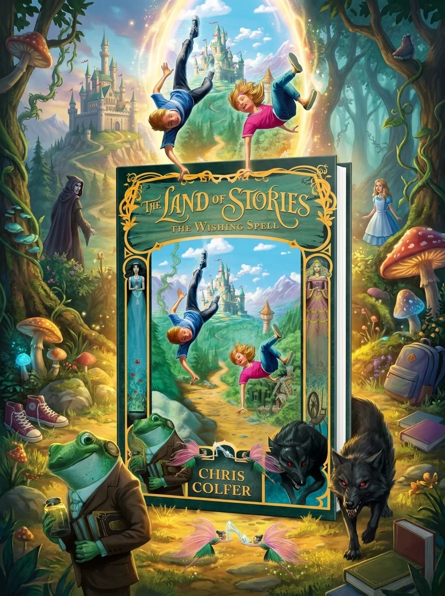 The Land of Stories 1: The Wishing Spell — Дитяча література