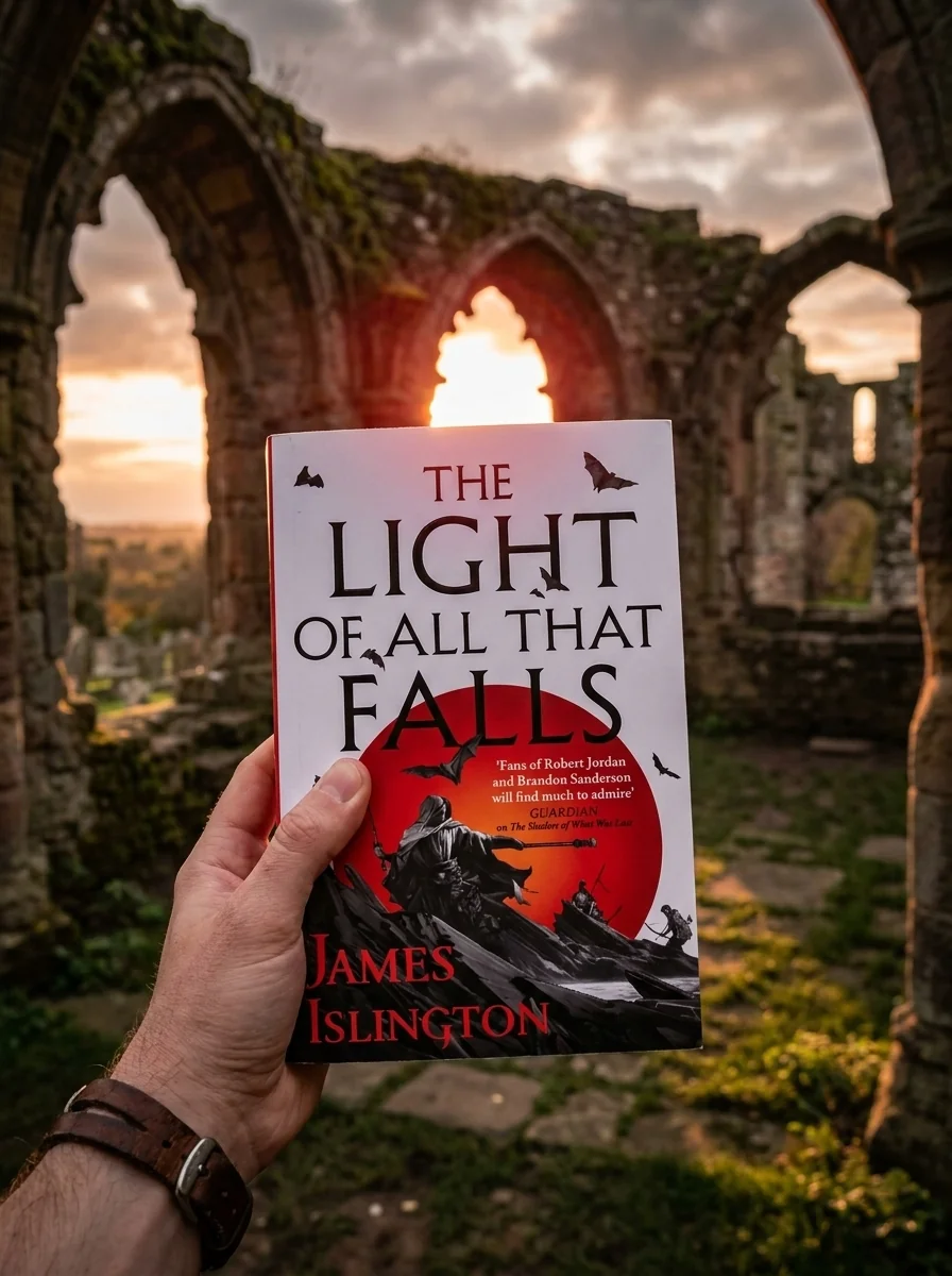 The Light of All That Falls — Джеймс Іслінгтон, обкладинка