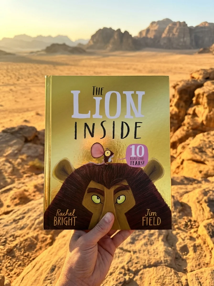 The Lion Inside — Рейчел Брайт, обкладинка