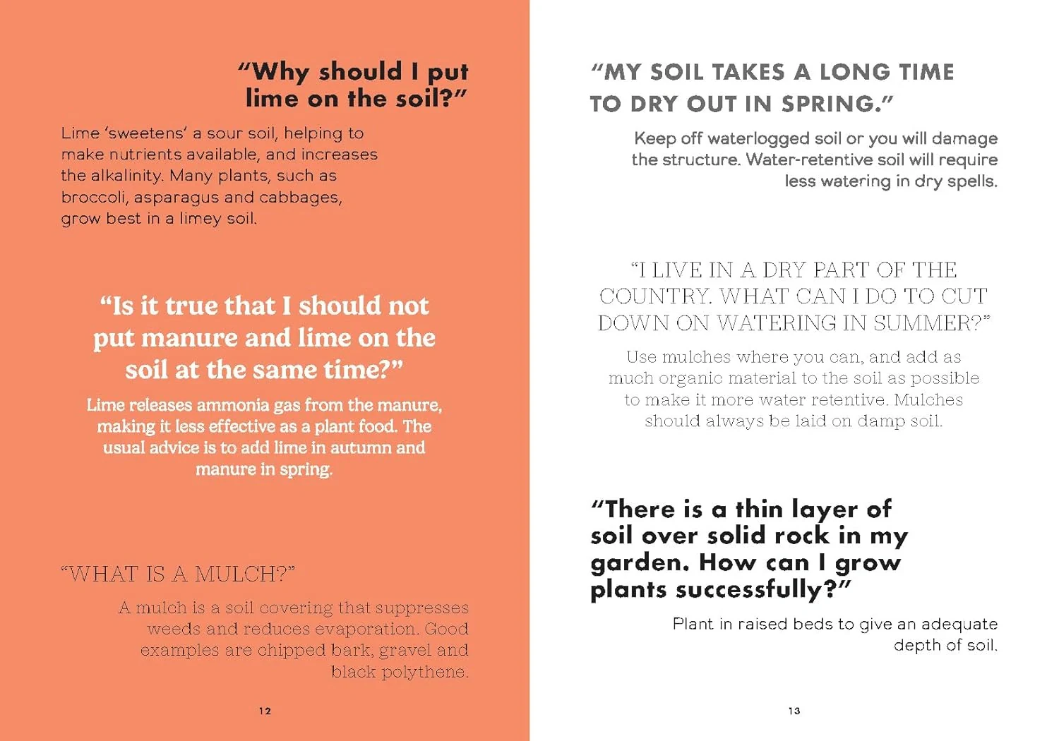 The Little Book of Advice for Fruit &amp; Veg Gardeners