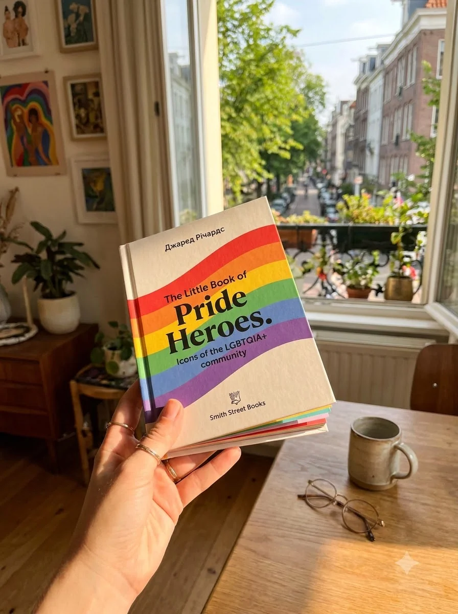 The Little Book of Pride Heroes. Icons of the LGBTQIA+ community — Джаред Річардс, обкладинка
