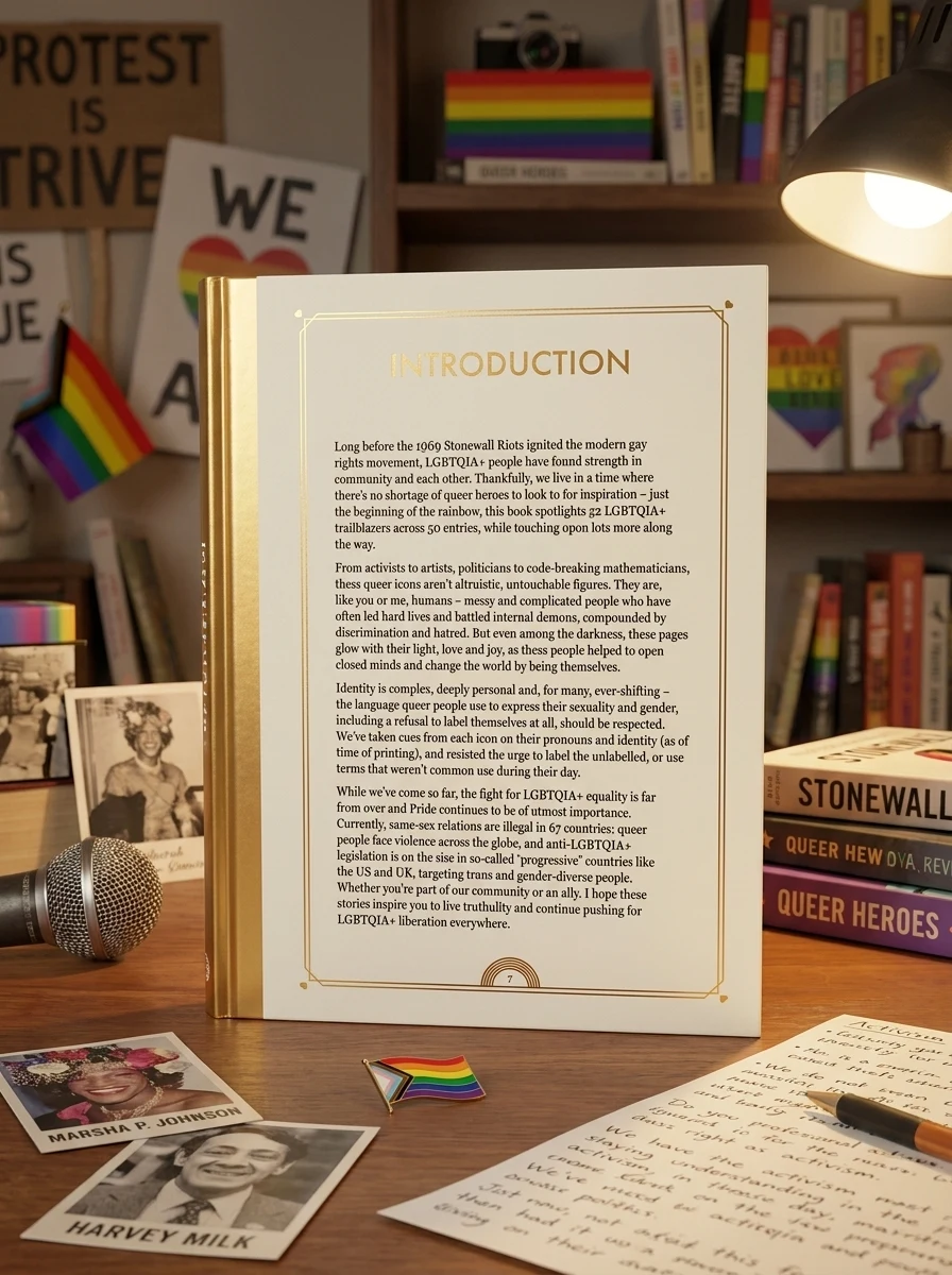 The Little Book of Pride Heroes. Icons of the LGBTQIA+ community — Історія та публіцистика