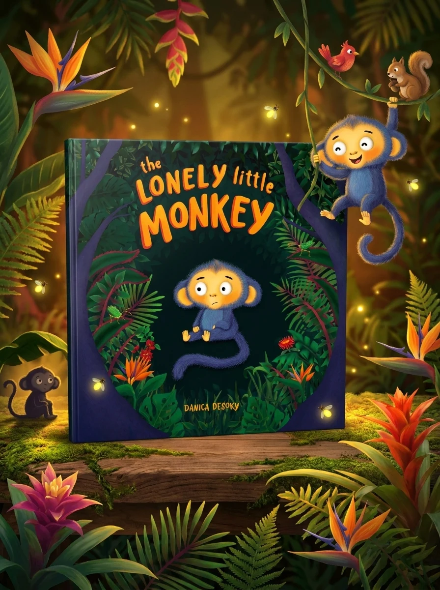 The Lonely Little Monkey — Дитяча література