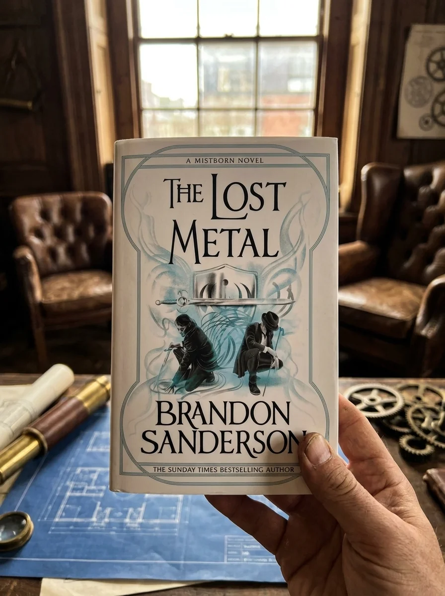 The Lost Metal — Брендон Сандерсон, обкладинка