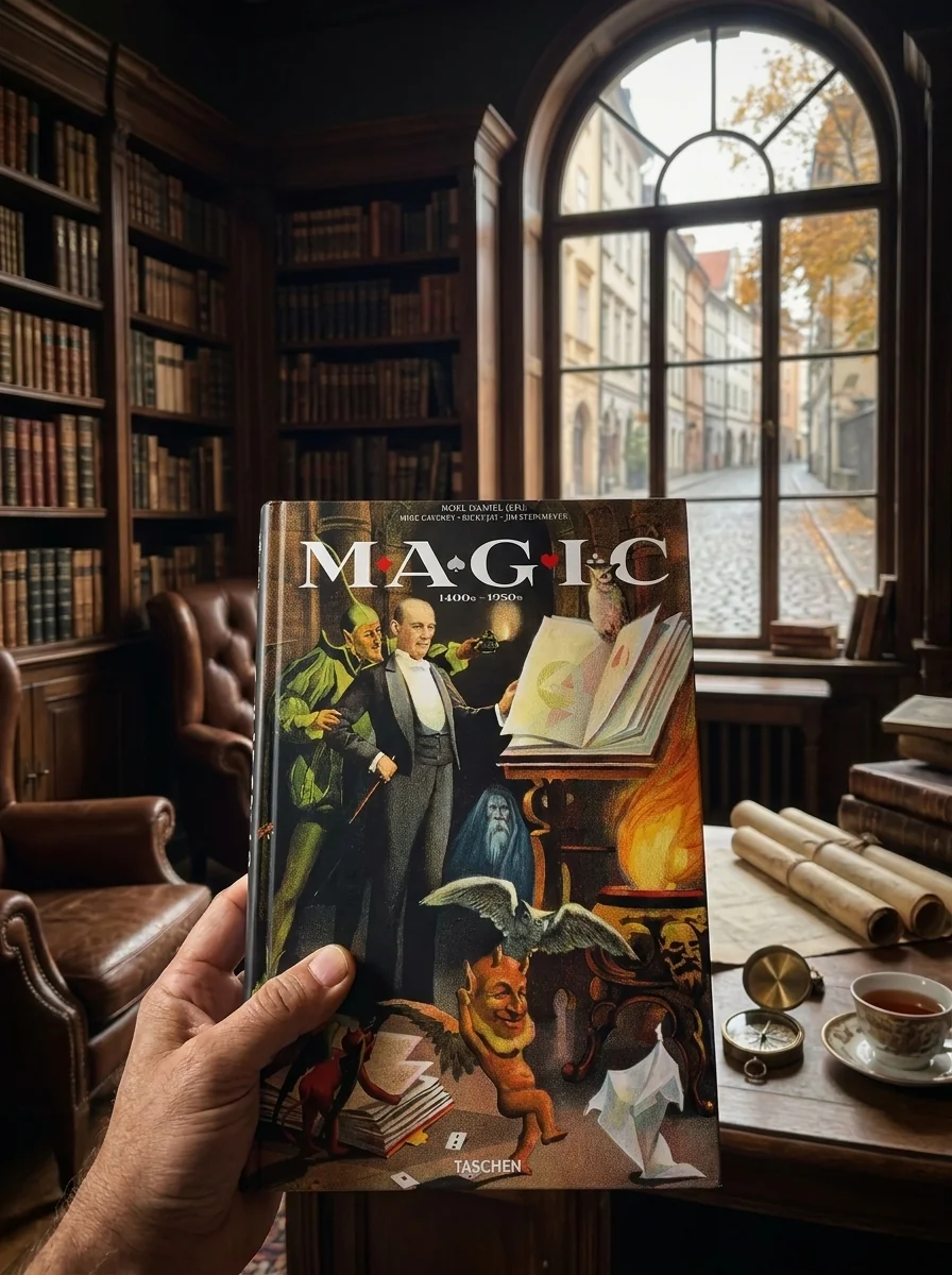 The Magic Book: 1400s-1950s — Майк Кавені, обкладинка