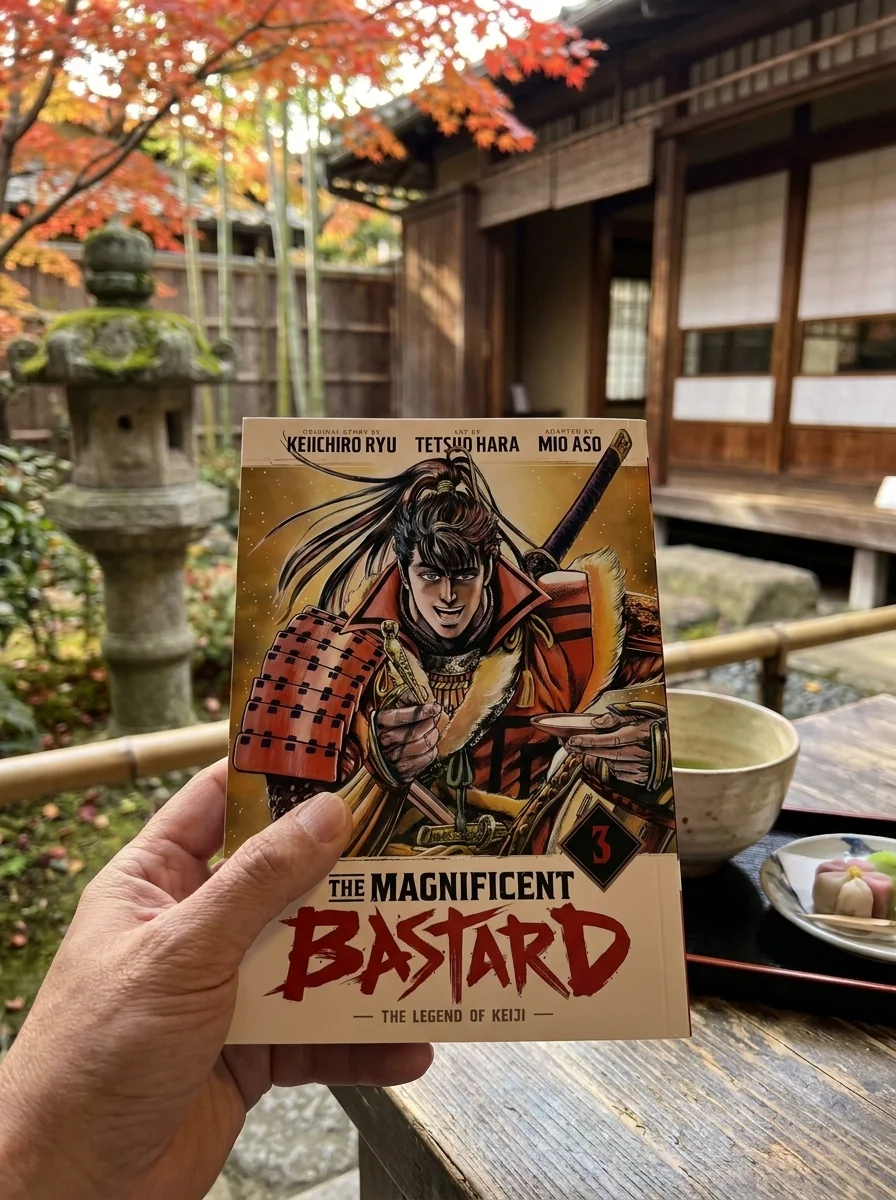 The Magnificent Bastard 3. The Legend of Keiji — Кейчіро Рю, обкладинка