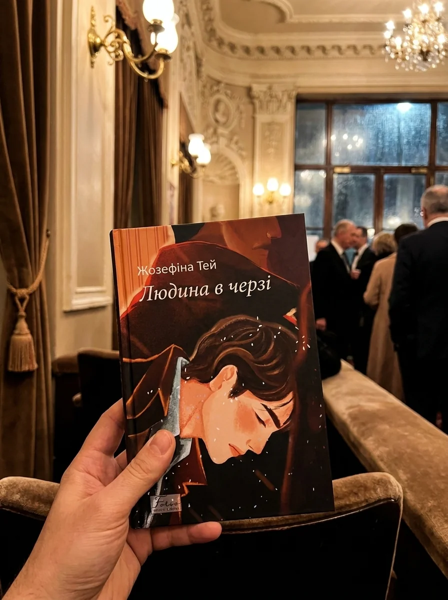 The Man in the Queue — Жозефіна Тей, обкладинка
