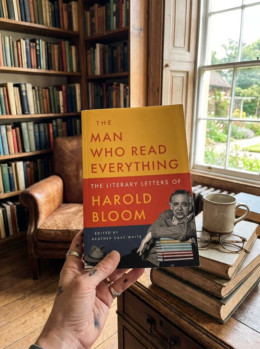 The Man Who Read Everything — Гарольд Блум, обкладинка