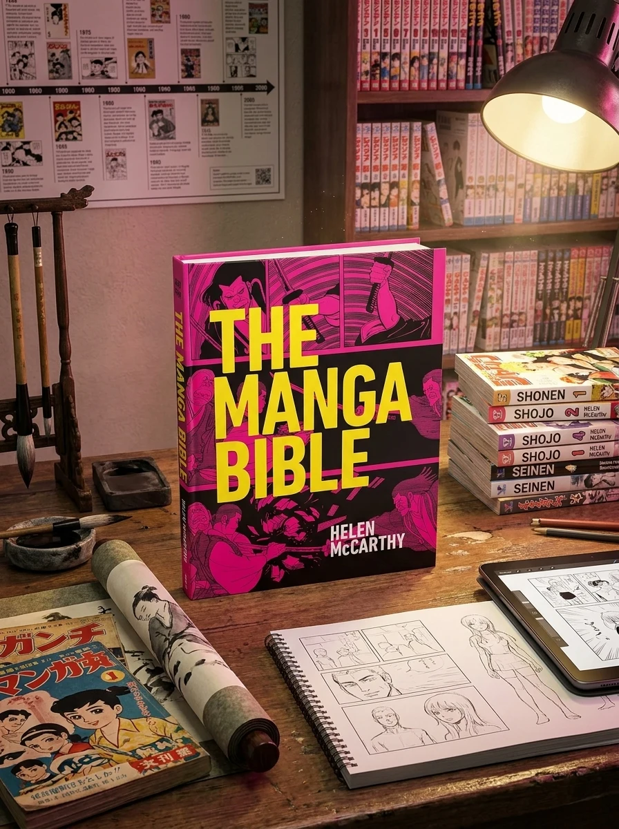 The Manga Bible: The Definitive Guide to Contemporary and Historical Manga — Комікси та манґи