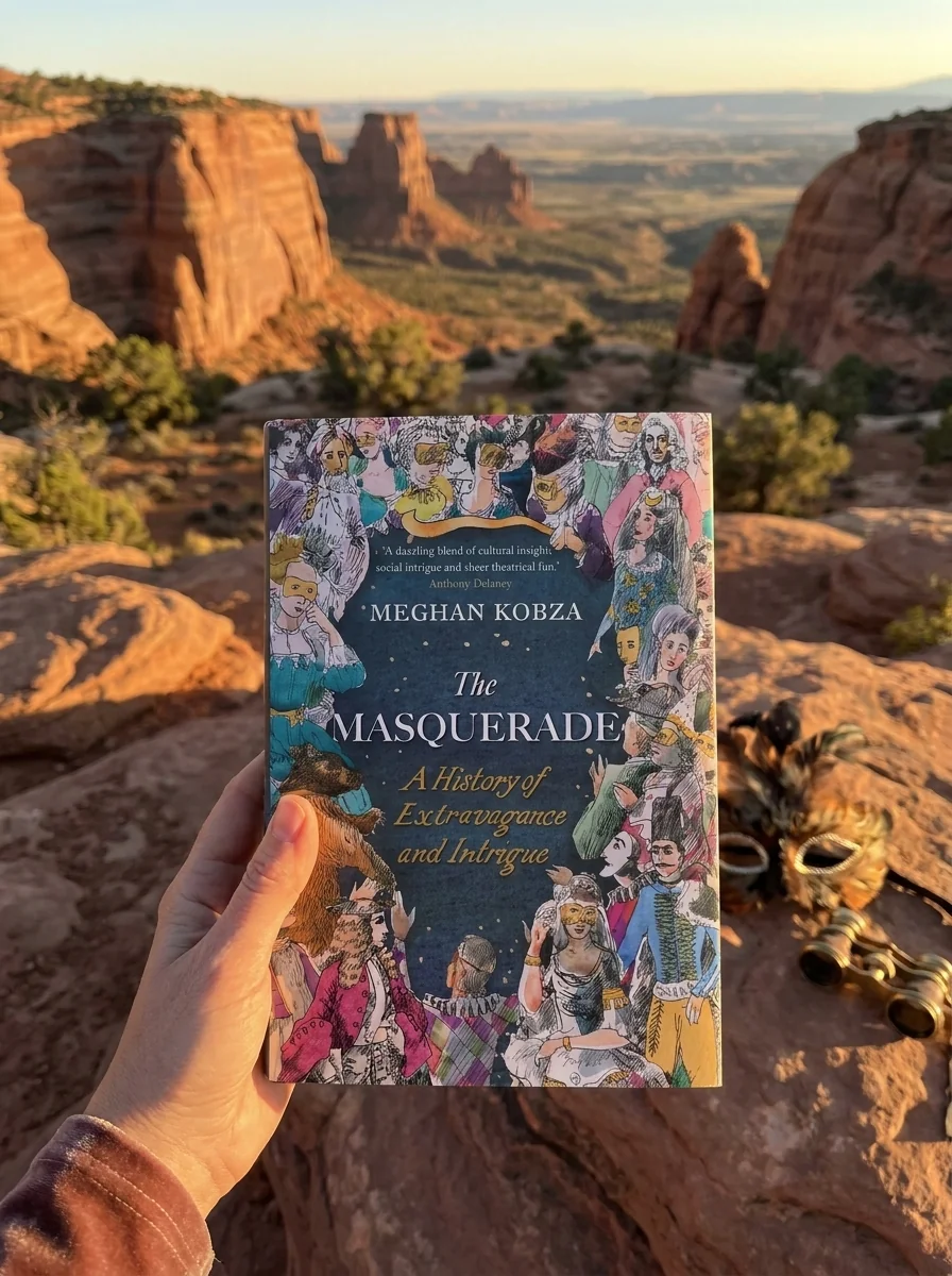The Masquerade. A History of Extravagance and Intrigue — Меган Кобза, обкладинка