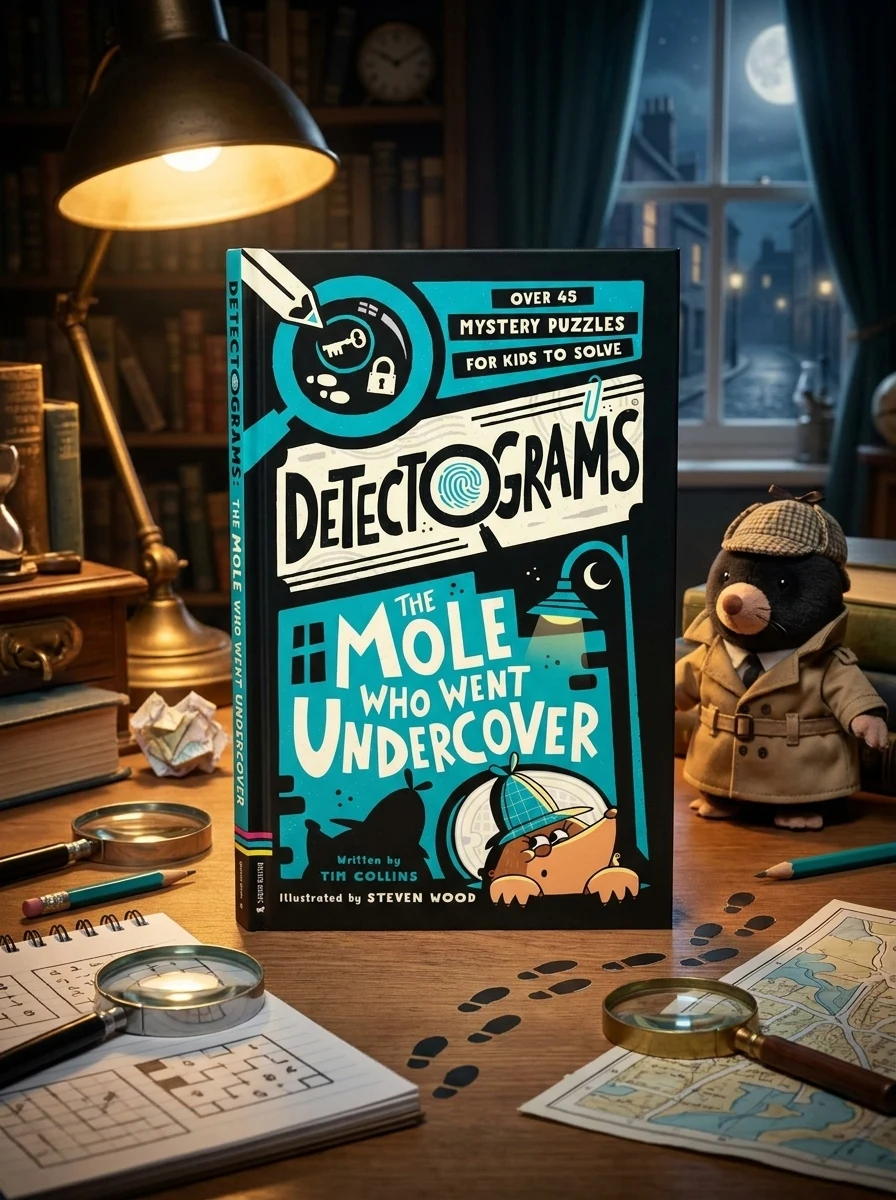 The Mole Who Went Undercover. 50 Mystery Puzzles for Kids to Crack