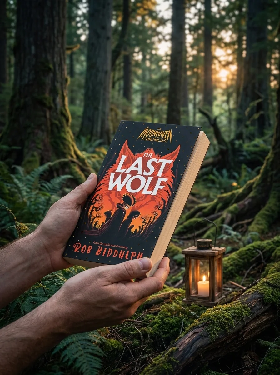 The Moonhaven Chronicles. The Last Wolf. Book 1 — Роб Біддалф, обкладинка