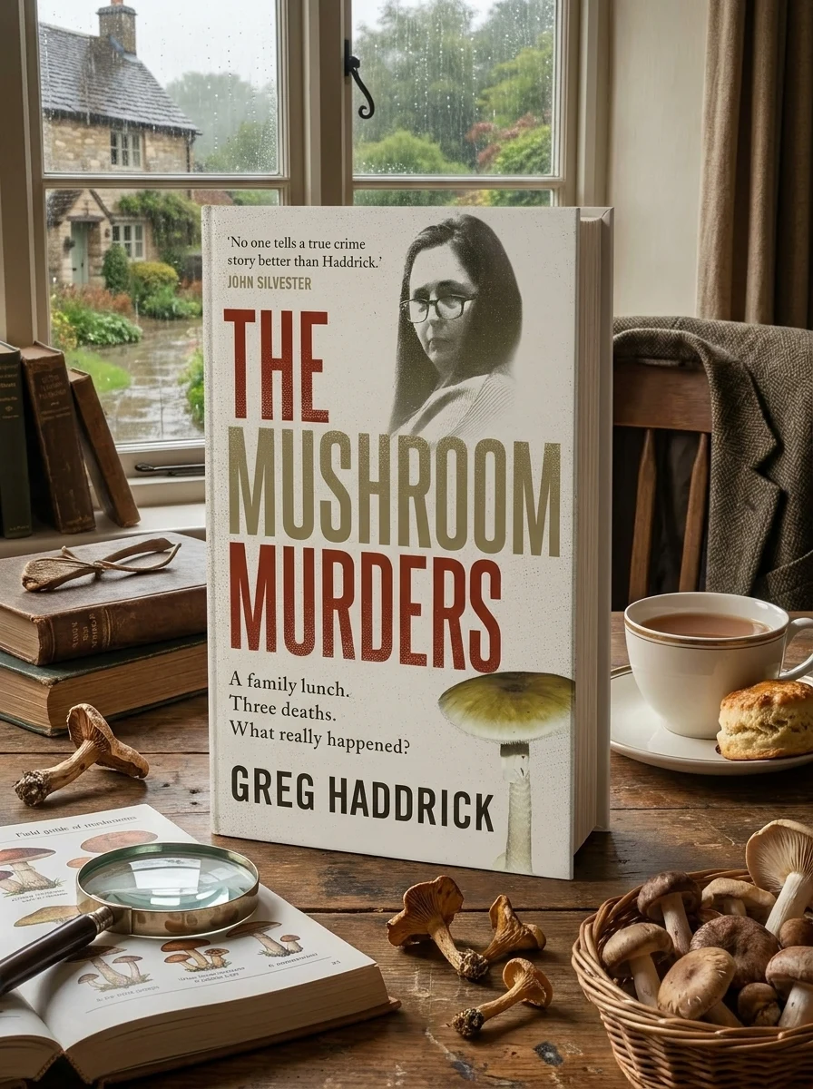 The Mushroom Murders — Грег Геддрік, обкладинка
