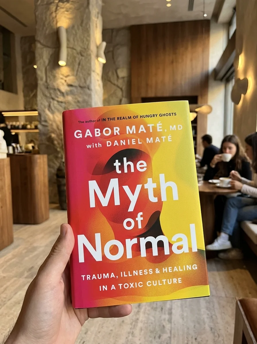 The Myth of Normal — Габор Мате, обкладинка