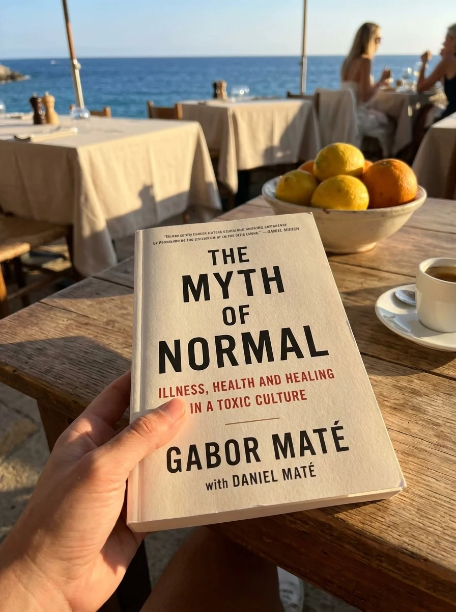 The Myth of Normal: Illness, Health and Healing in a Toxic Culture — Габор Мате, обкладинка