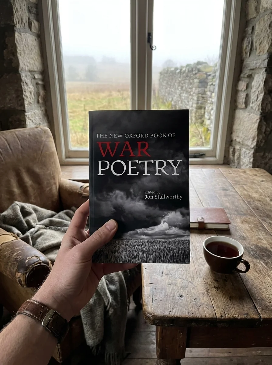 The New Oxford Book of War Poetry — Джон Столлворті, обкладинка