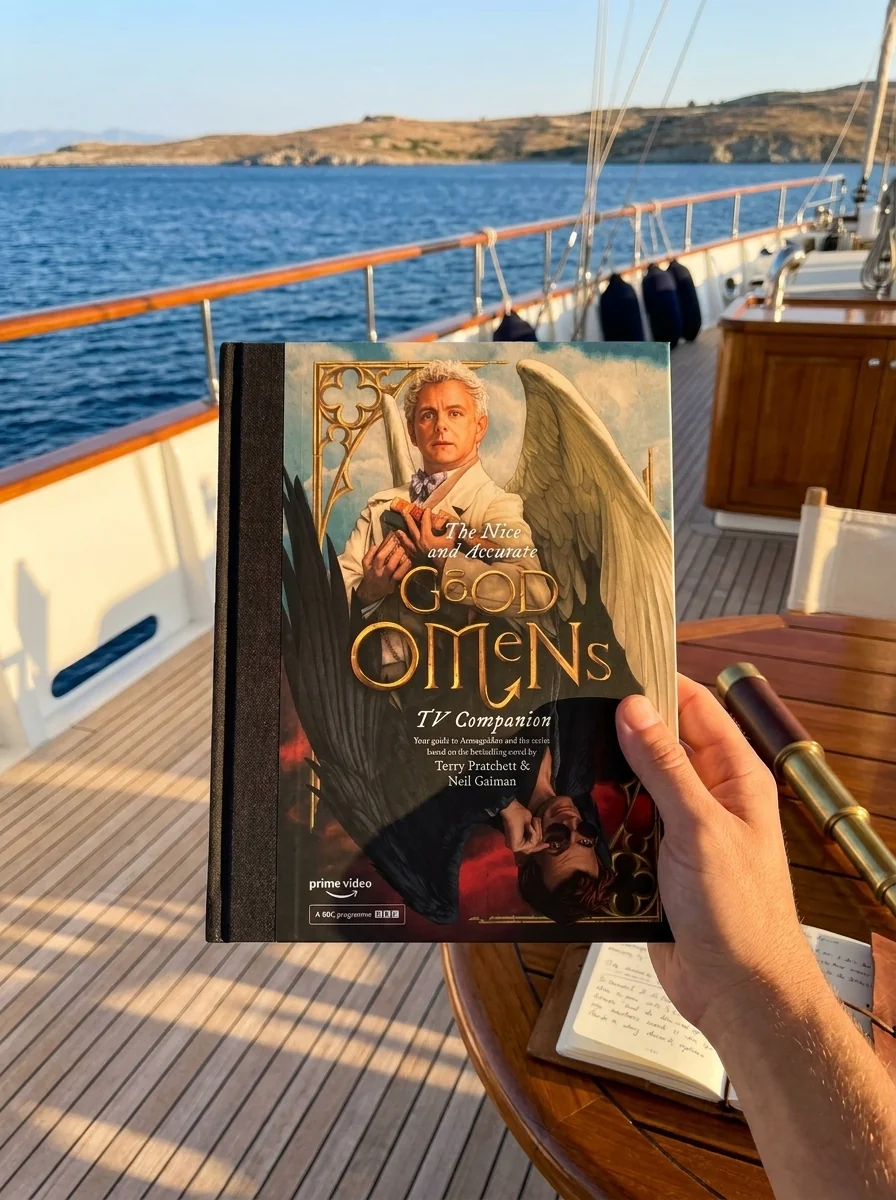 The Nice and Accurate Good Omens TV Companion — Метт Уаймен, обкладинка