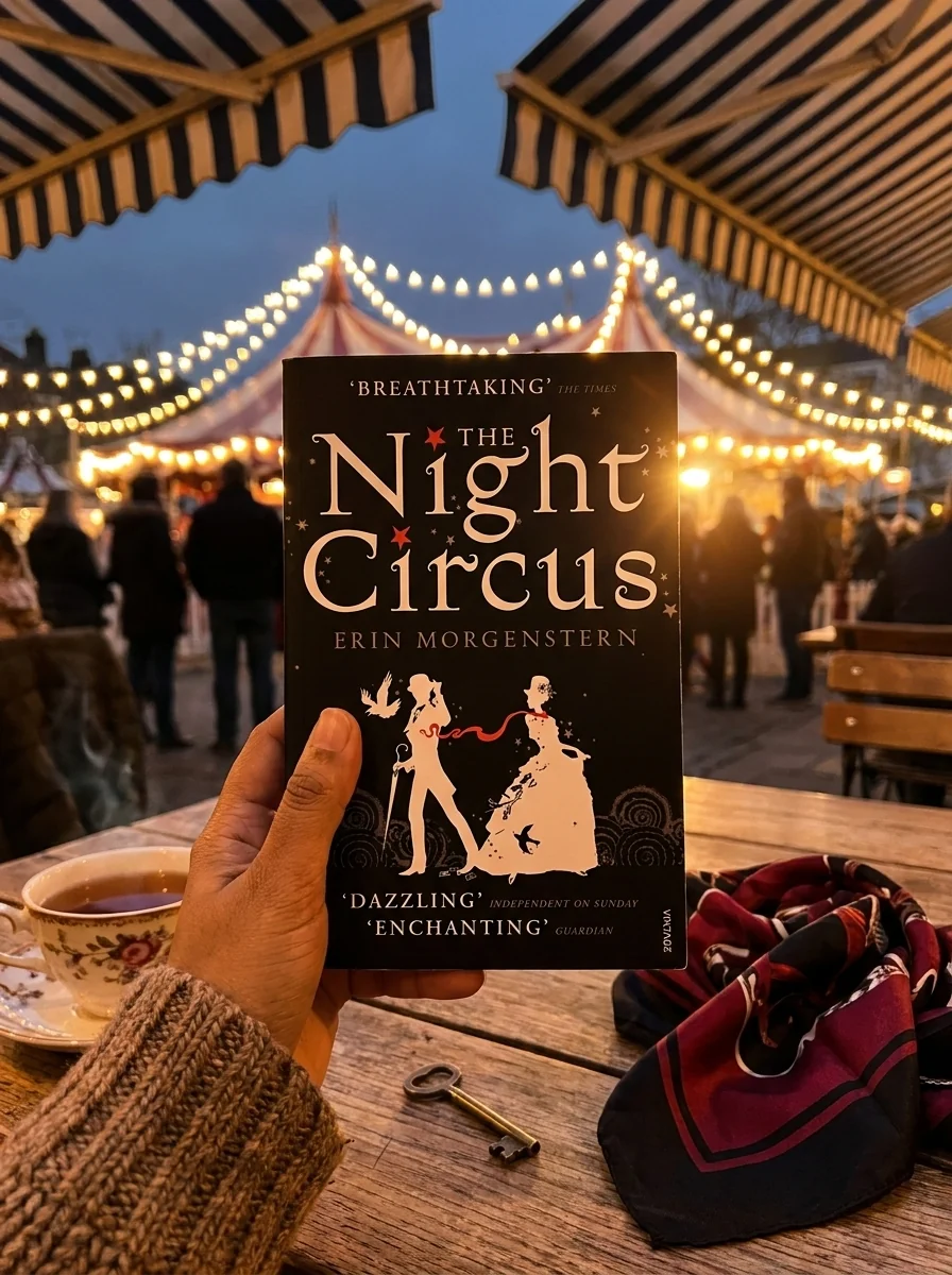 The Night Circus — Ерін Морґенштерн, обкладинка