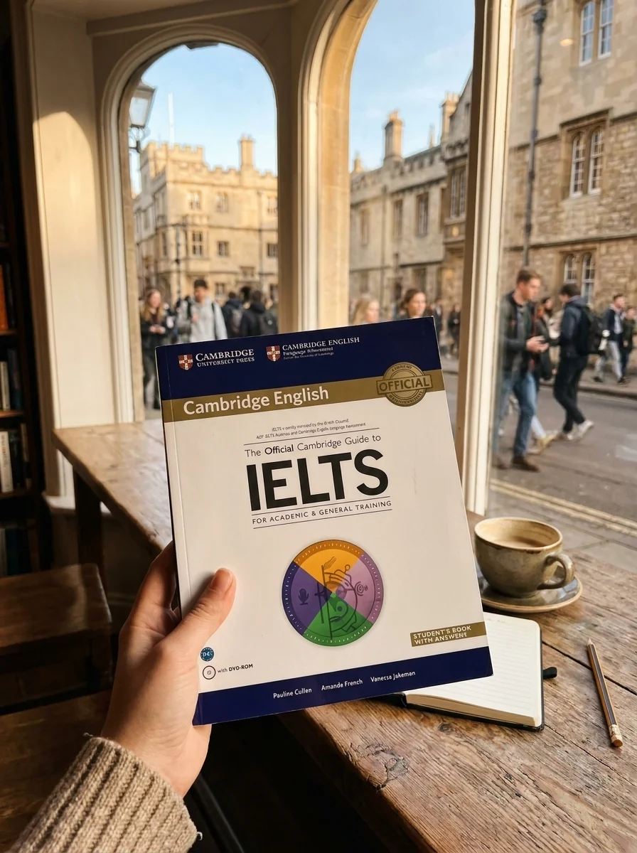 The Official Cambridge Guide to IELTS — Полін Каллен, обкладинка