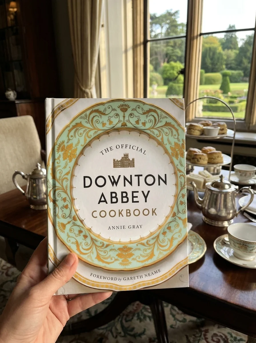 The Official Downton Abbey Cookbook — Енні Грей, обкладинка