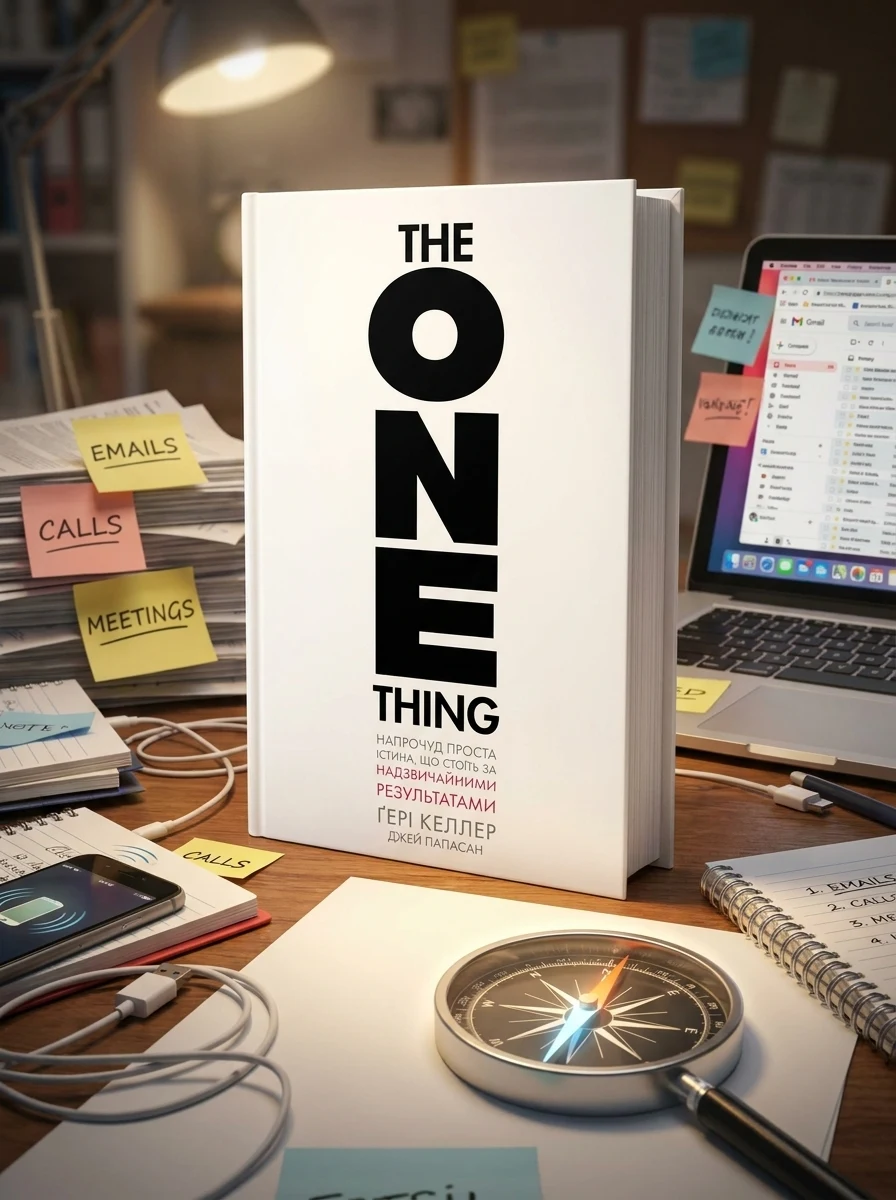 The One Thing. Напрочуд проста істина, що стоїть за надзвичайними результатами — Бізнес та саморозвиток