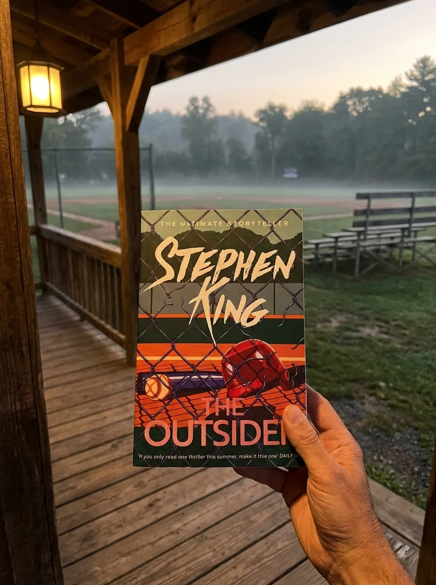 The Outsider — Стівен Кінг, обкладинка
