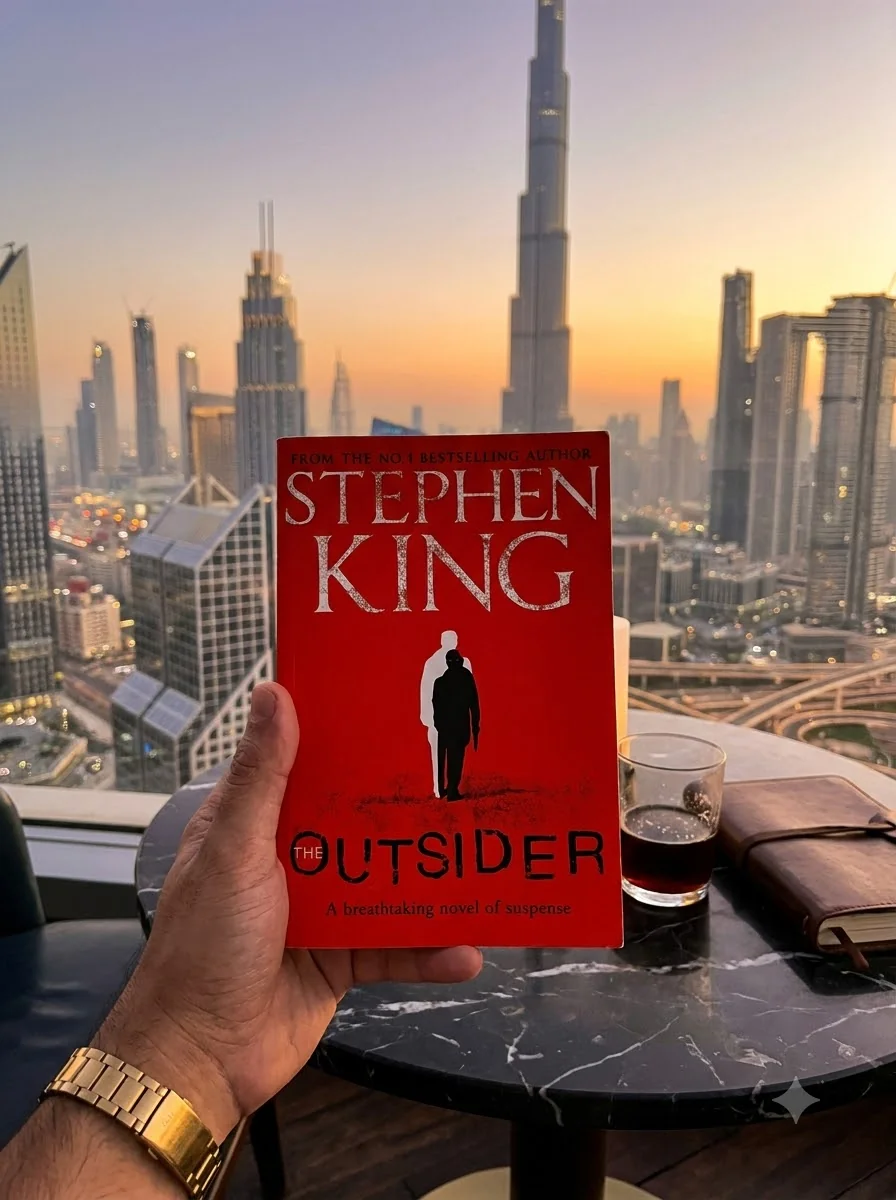 The Outsider — Стівен Кінг, обкладинка