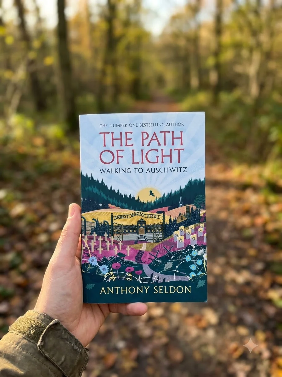 The Path of Light. Walking to Auschwitz — Anthony Seldon, обкладинка