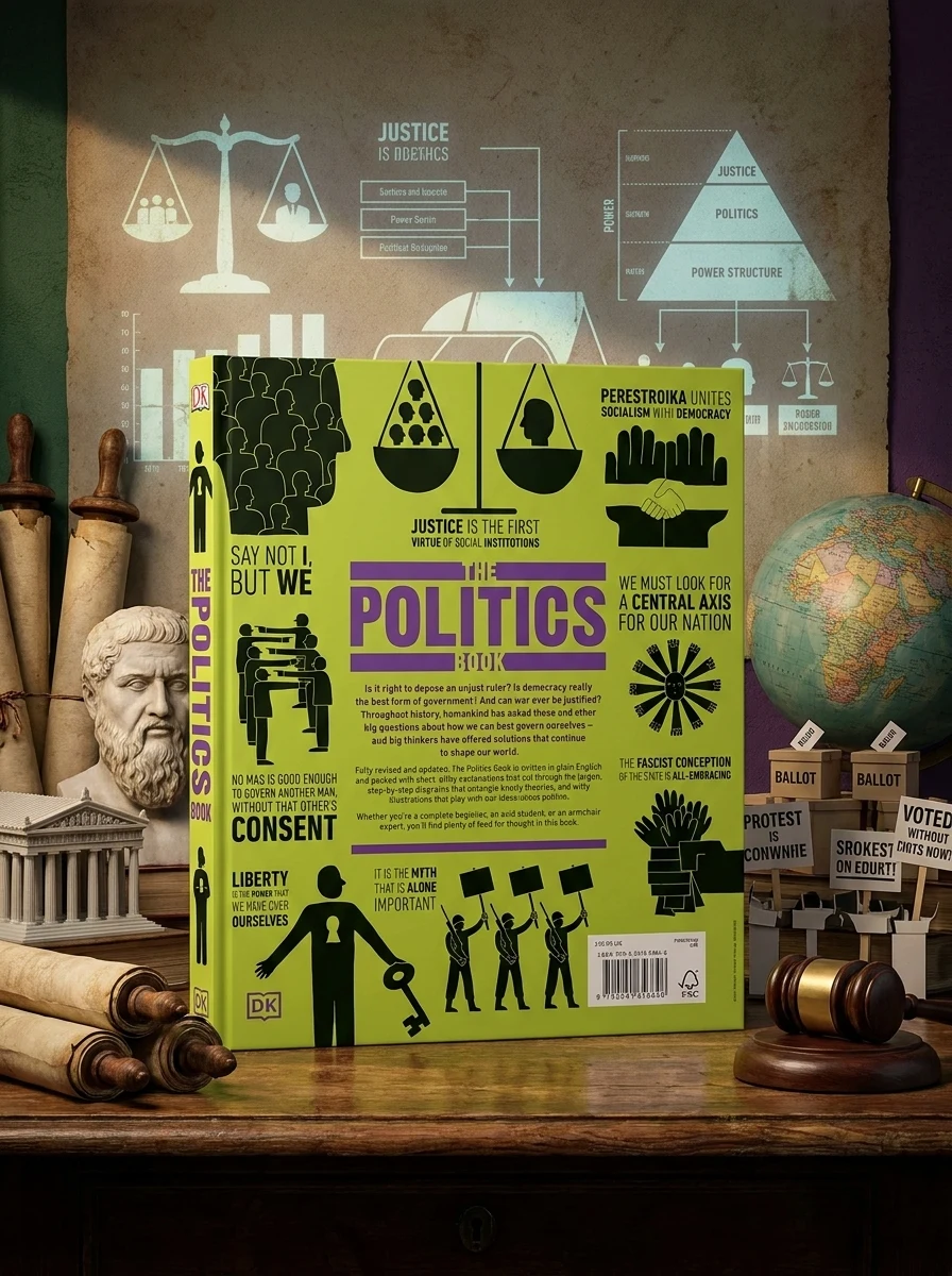 The Politics Book. Big Ideas Simply Explained — Наука та психологія