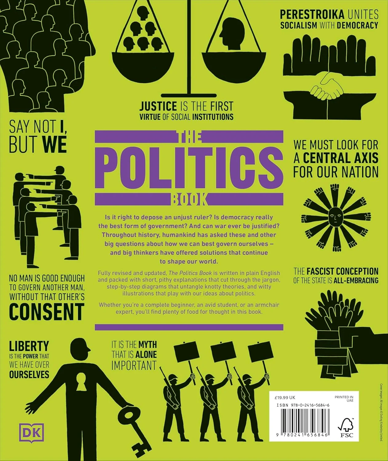 The Politics Book. Big Ideas Simply Explained,