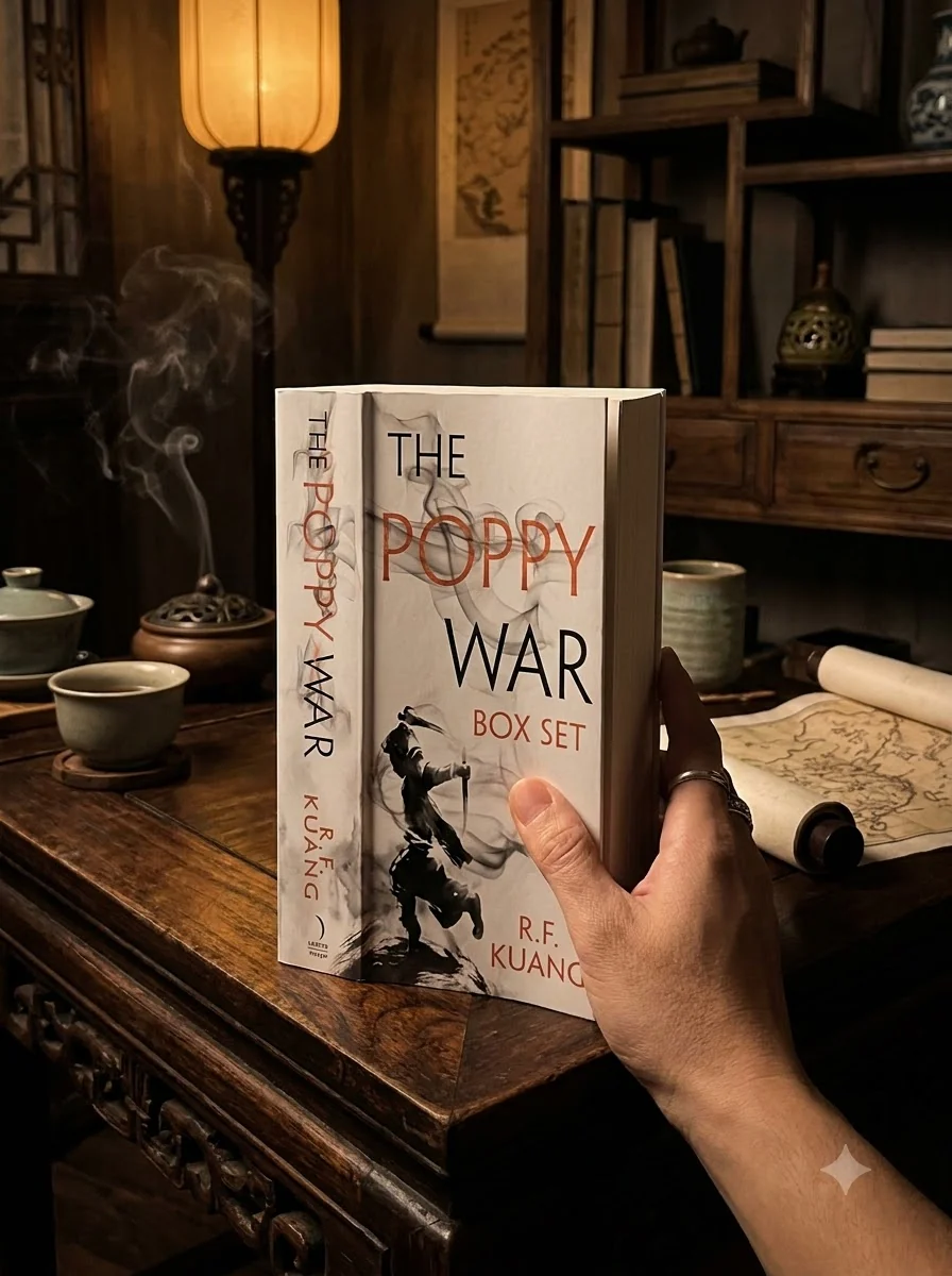 The Poppy War. BoxSet — Ребекка Кван, обкладинка