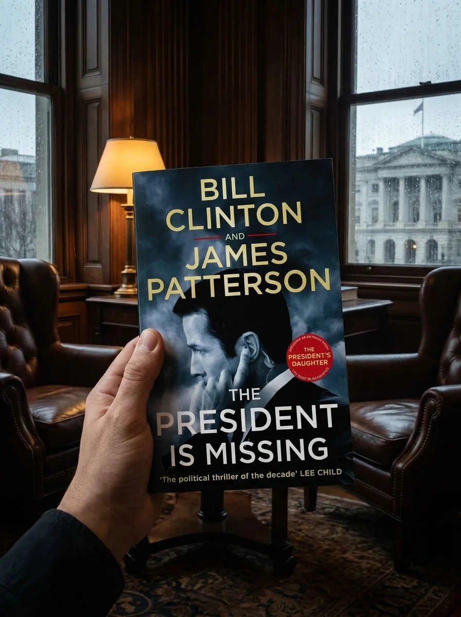 The President is Missing — Білл Клінтон, обкладинка