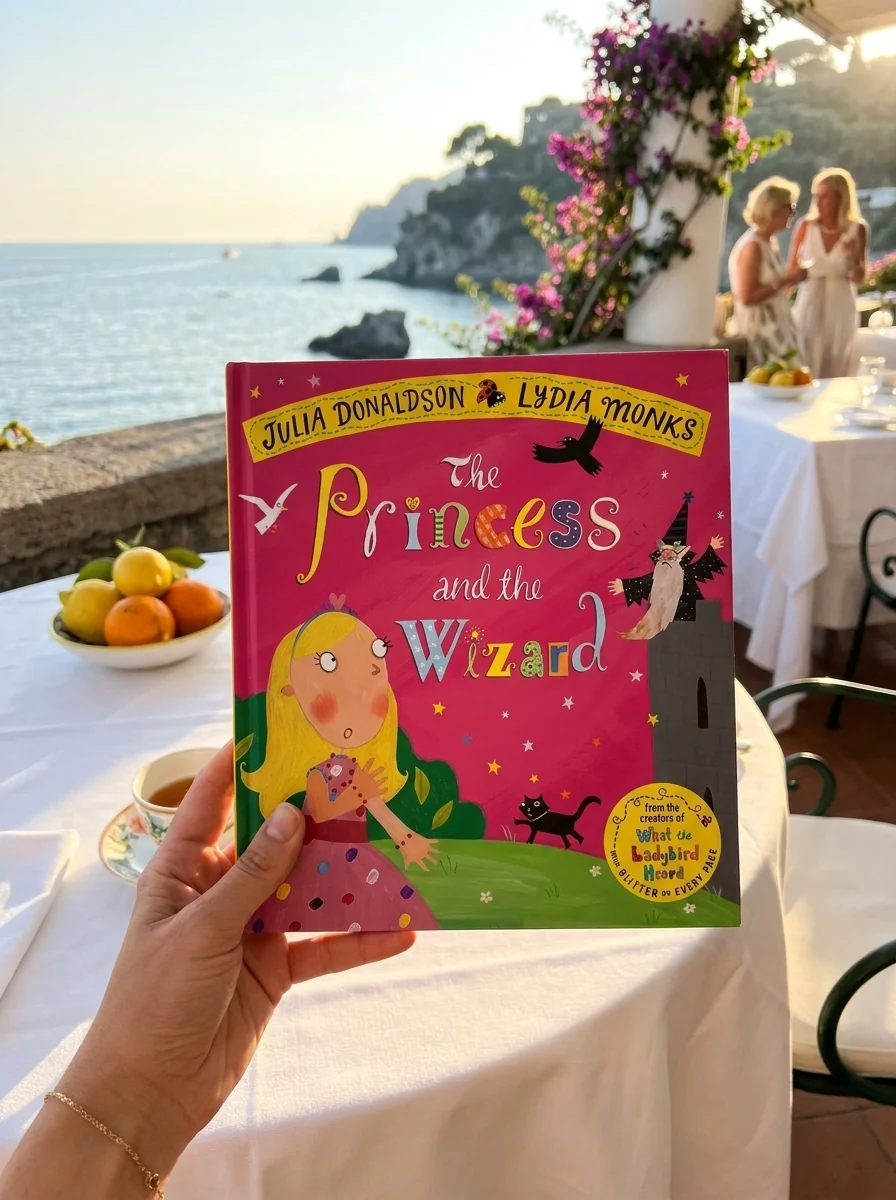 The Princess and the Wizard — Джулія Дональдсон, обкладинка