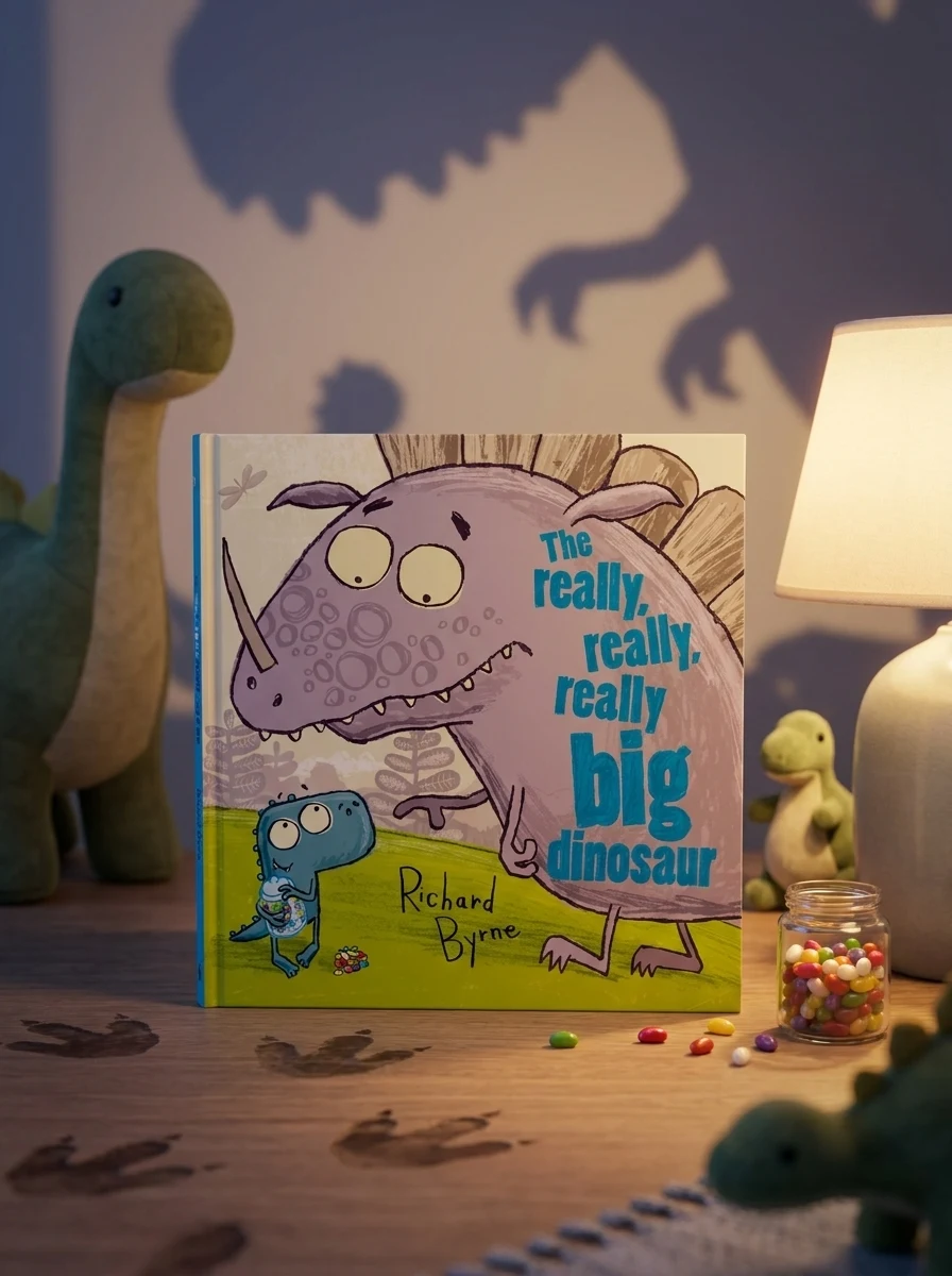 The Really, Really, Really Big Dinosaur — Річард Бірн, обкладинка