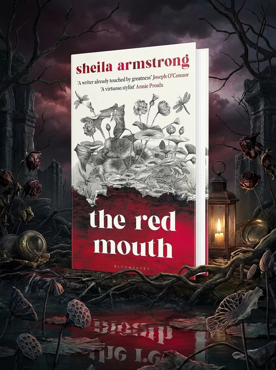 The Red Mouth — Шейла Армстронг, обкладинка