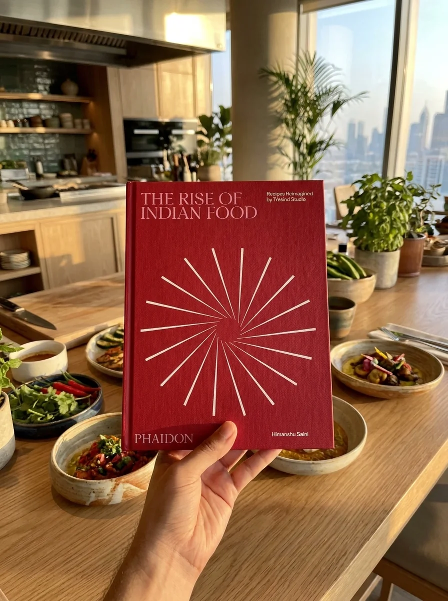 The Rise of Indian Food. Recipes Reimagined by Tresind Studio — Хіманшу Саїні, обкладинка
