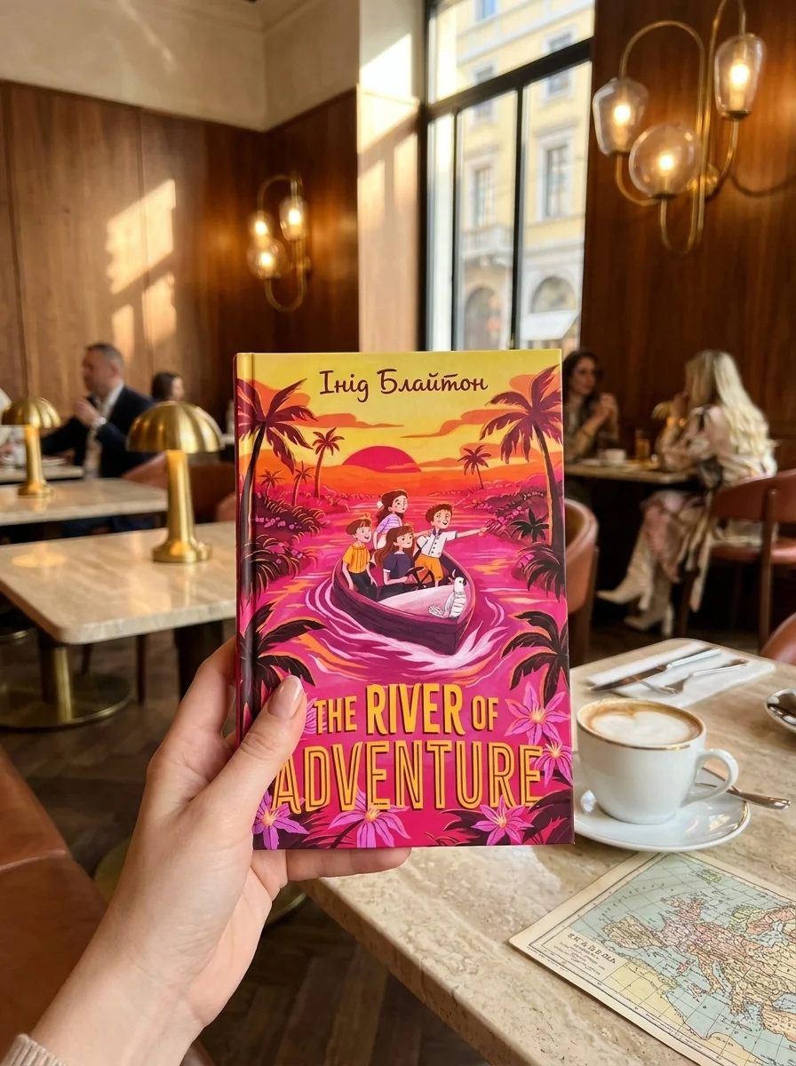 The River of Adventure — Інід Блайтон, обкладинка
