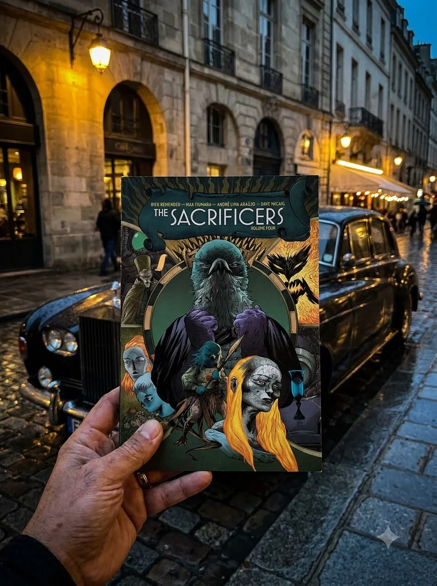 The Sacrificers. Volume 4 — Rick Remender, обкладинка
