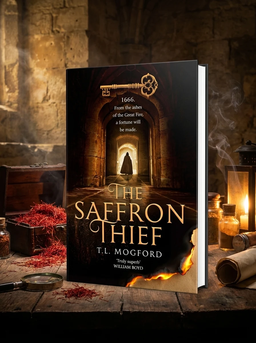 The Saffron Thief — Томас Могфорд, обкладинка