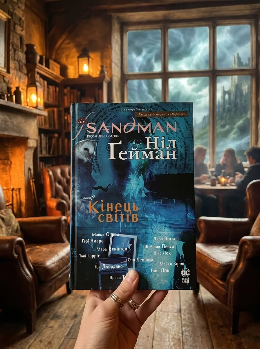 The Sandman. Пісочний чоловік. Книга 8 — Ґейман Ніл, обкладинка
