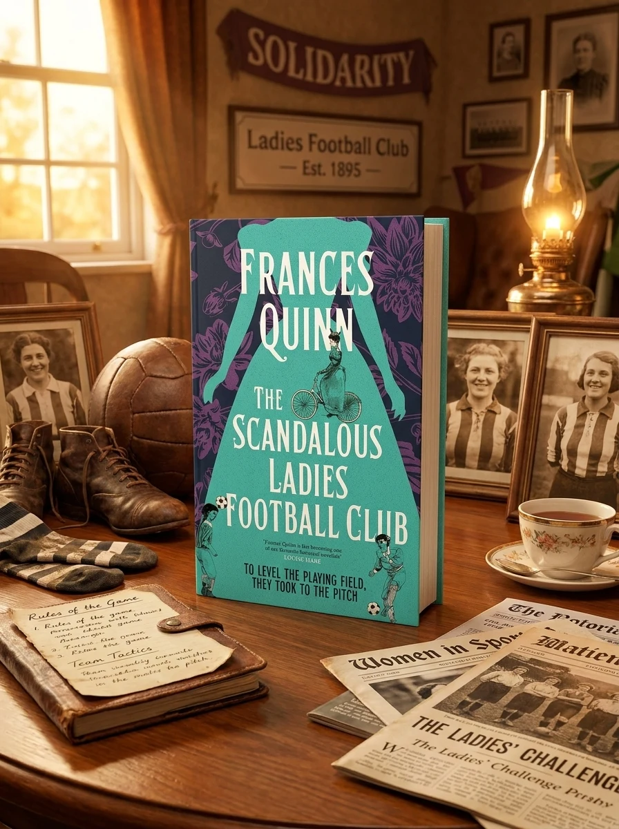 The Scandalous Ladies Football Club — Френсіс Квінн, обкладинка