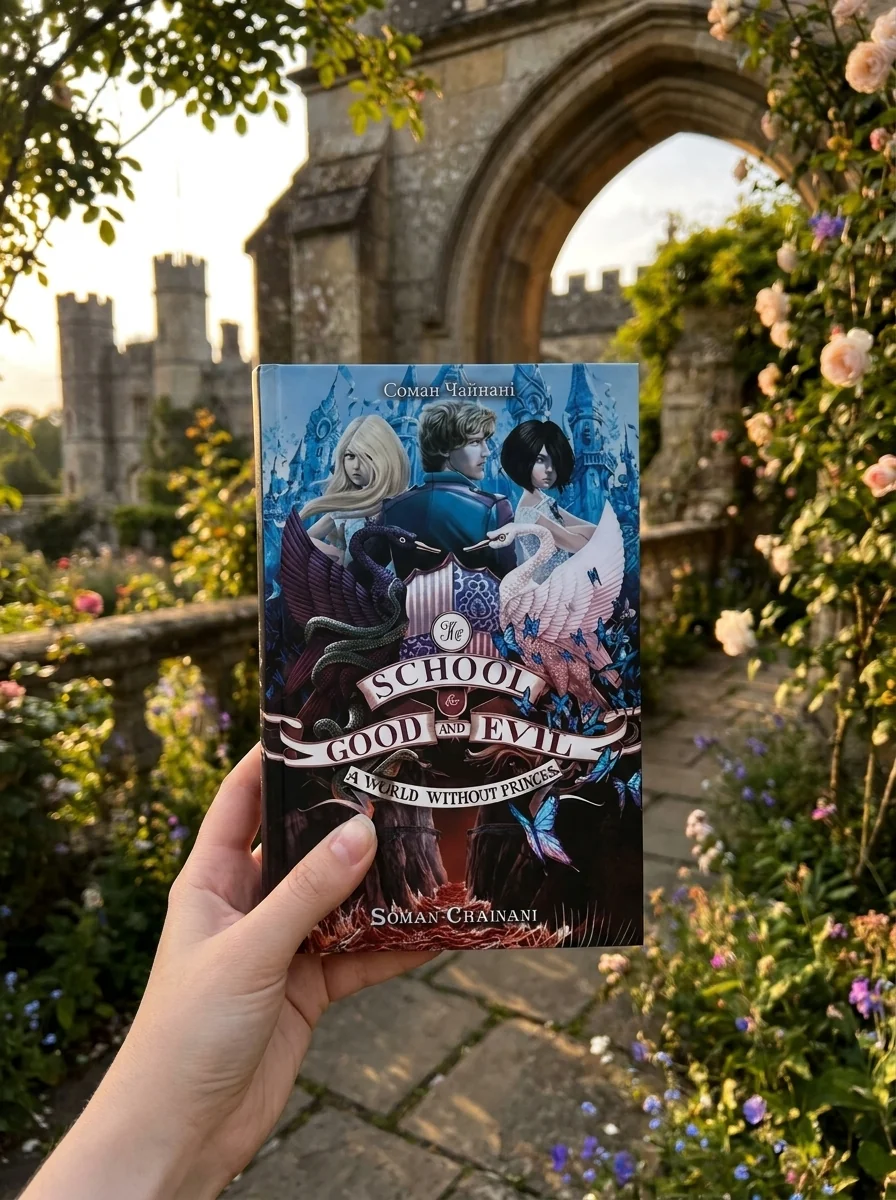 The School for Good and Evil (2) — A WORLD WITHOUT PRINCES — Соман Чайнані, обкладинка