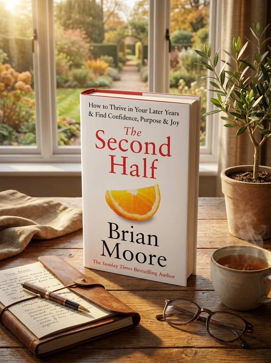 The Second Half. How to Thrive in Your Later Years & Find Confidence, Purpose & Joy — Браян Мур, обкладинка