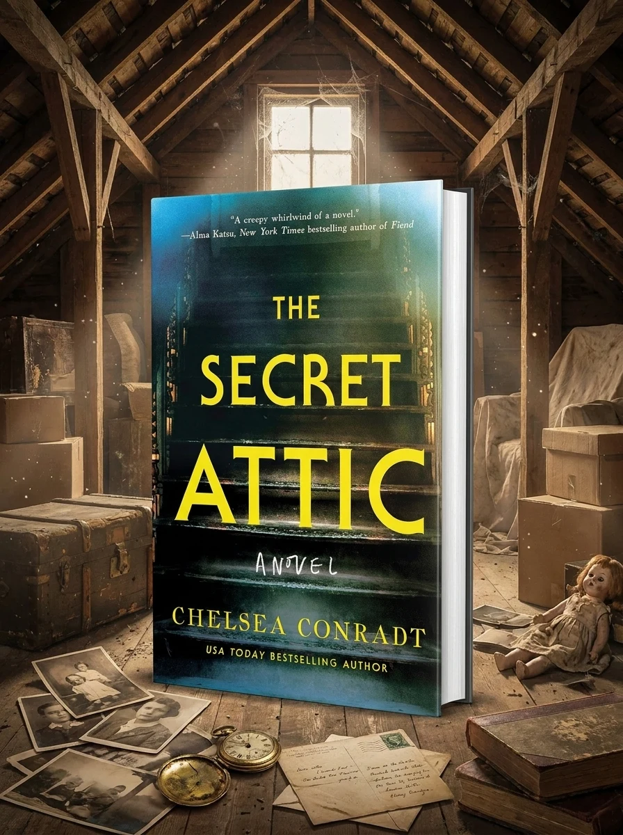 The Secret Attic — Челсі Конрадт, обкладинка