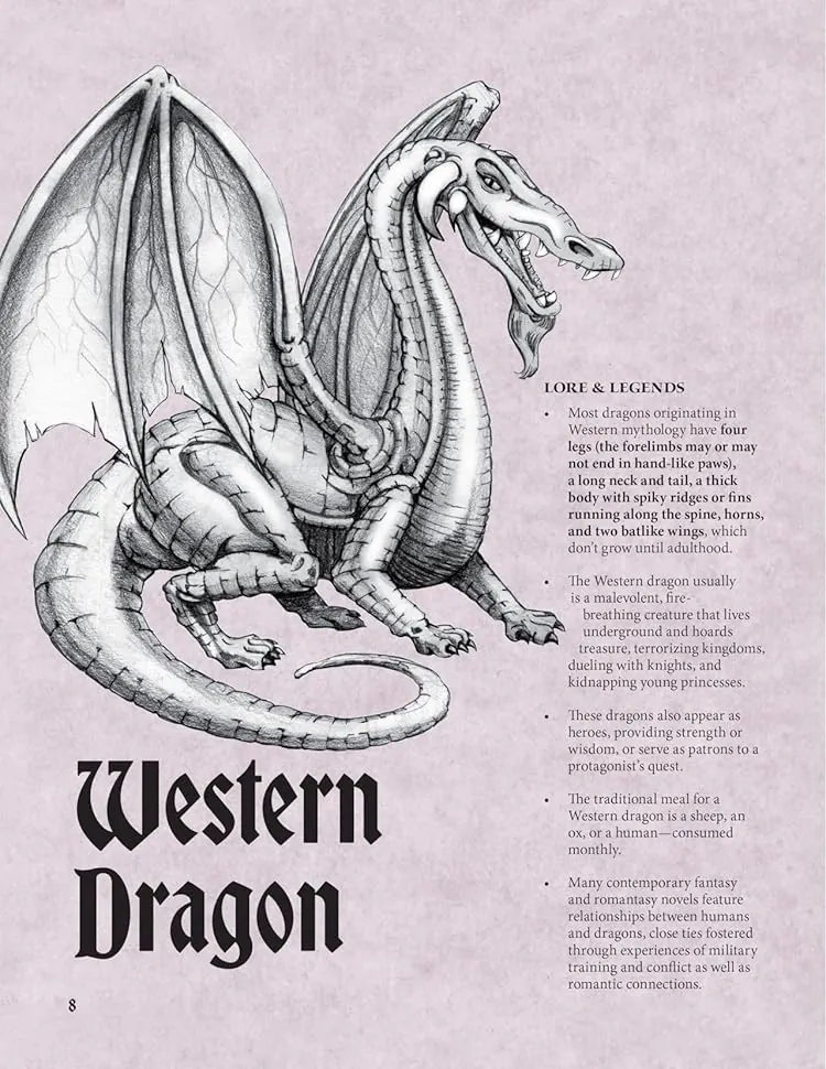 The Secret Lives of Dragons and Other Mythical Creatures. And How to Draw Them — Майкл Добжицкі, фото 4